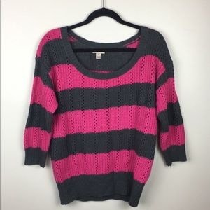 Off-the-Shoulder Light Sweater